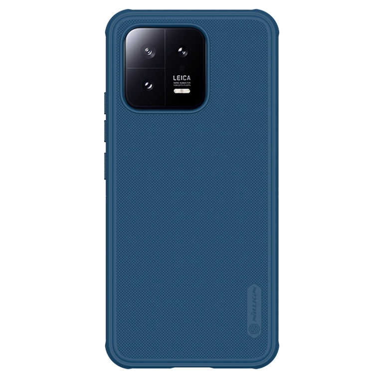 Blue NILLKIN Frosted Shield Pro PC + TPU Phone Case for Xiaomi 13