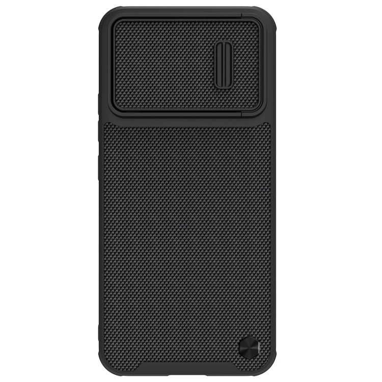 NILLKIN 3D Textured Nylon Fiber TPU + PC Phone Case for Xiaomi 13 (Black)