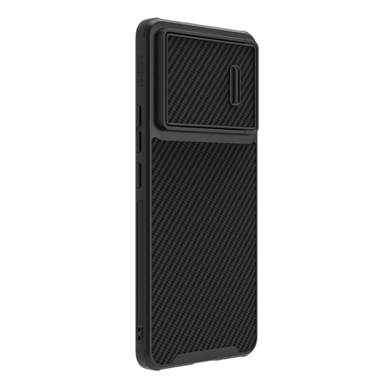 NILLKIN Synthetic Fiber Camshield Phone Case for Xiaomi 13 Pro - Black