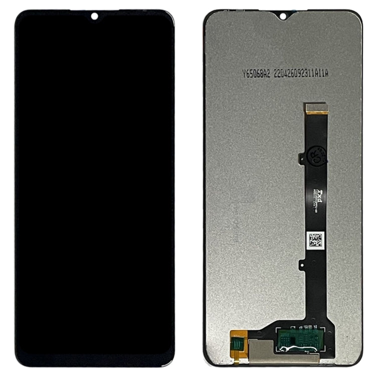 IPS LCD Display with Touch Screen Assembly for ZTE Blade A72 5G 7540N (Black)