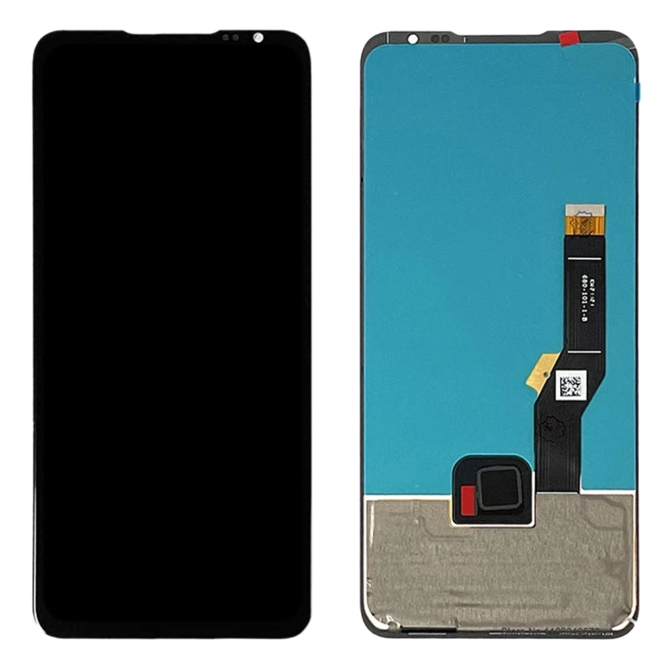 AMOLED LCD Screen with Digitizer Full Assembly for ZTE Nubia Red Magic 6s Pro NX669S (Black)