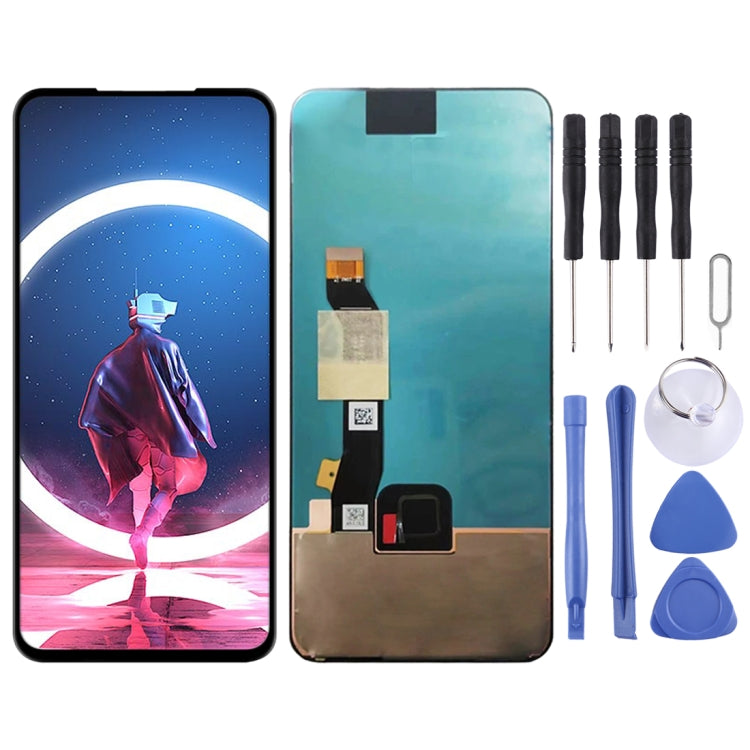 AMOLED LCD Screen Assembly for ZTE Nubia Red Magic 7 Pro NX709J (Black)