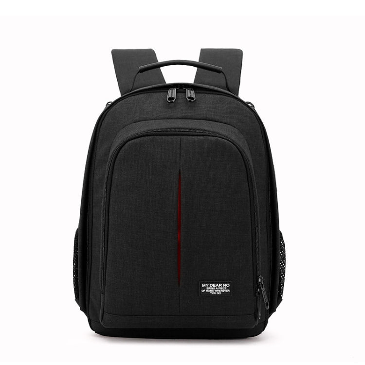Black Small Waterproof SLR Camera Backpack with Tripod Strap