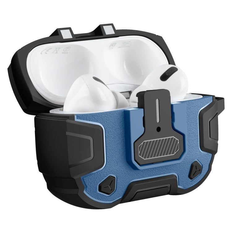 NILLKIN Bounce Pro Wireless Bluetooth Earphone Protective Case for AirPods Pro 2 (Blue)