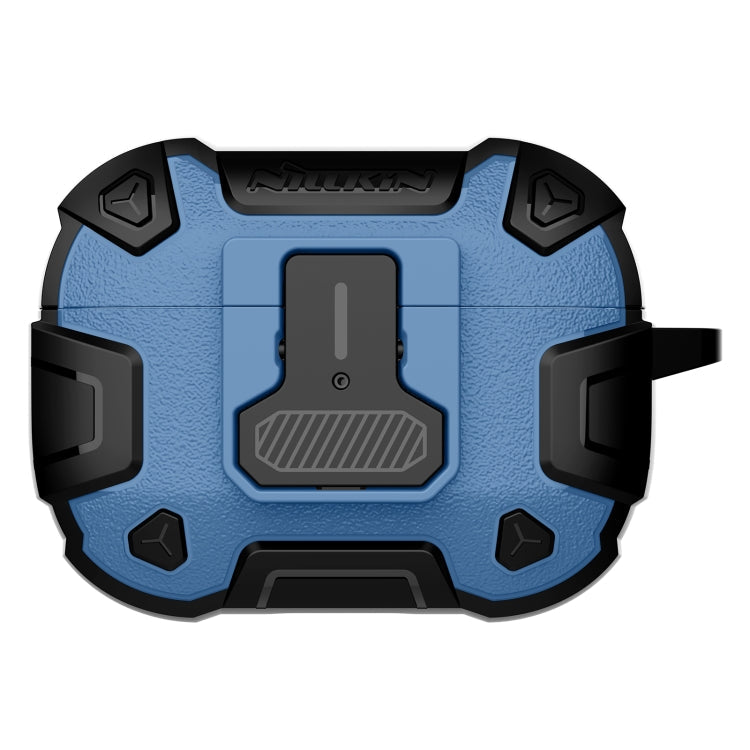 NILLKIN Bounce Pro Wireless Bluetooth Earphone Protective Case for AirPods Pro 2 (Blue)
