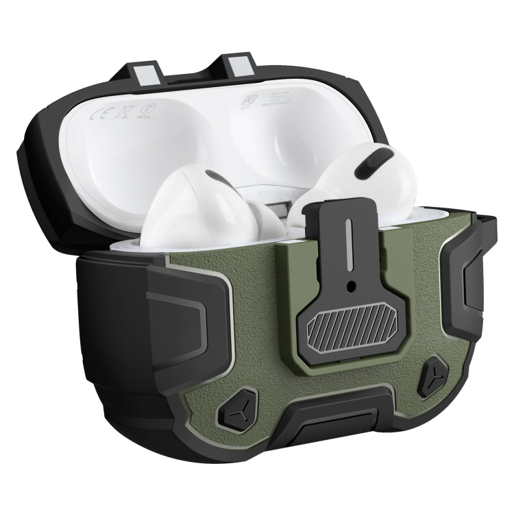 NILLKIN Bounce Pro Wireless Bluetooth Earphone Protective Case for AirPods Pro 2 (Green)