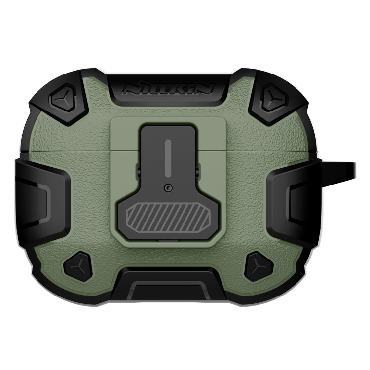 NILLKIN Bounce Pro Wireless Bluetooth Earphone Protective Case for AirPods Pro 2 (Green)