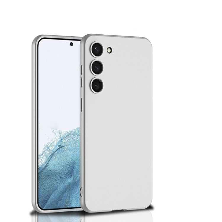 White Samsung Galaxy S23 5G GKK Ultra-thin Skin Feel Phone Case