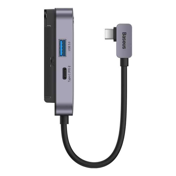 6 in 1 USB-C / Type-C Hub Adapter with HDMI, USB 3.0, 3.5mm Audio, and SD/TF Ports (Space Grey)
