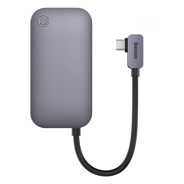 6 in 1 USB-C / Type-C Hub Adapter with HDMI, USB 3.0, 3.5mm Audio, and SD/TF Ports (Space Grey)