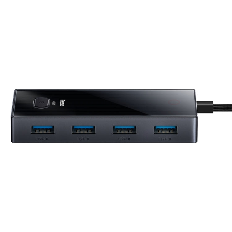 Baseus 4-in-1 USB-C to USB3.0 HUB Adapter (Space Grey)
