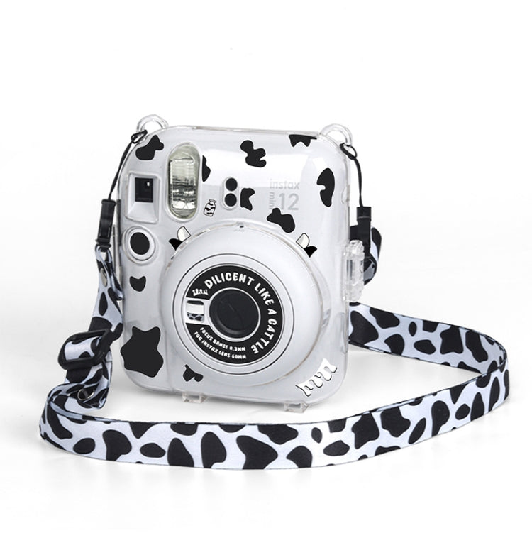 FUJIFILM Instax Mini 12 Crystal Acrylic Camera Case with Shoulder Strap