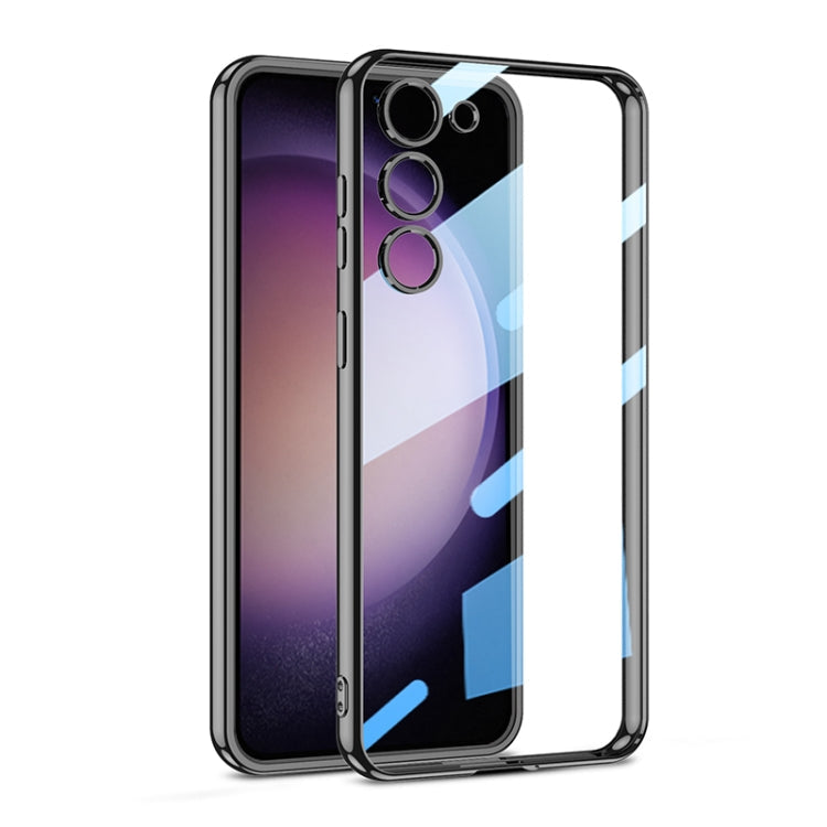 GKK Full Coverage TPU Phantom Phone Case (Black) for Samsung Galaxy S23+ 5G