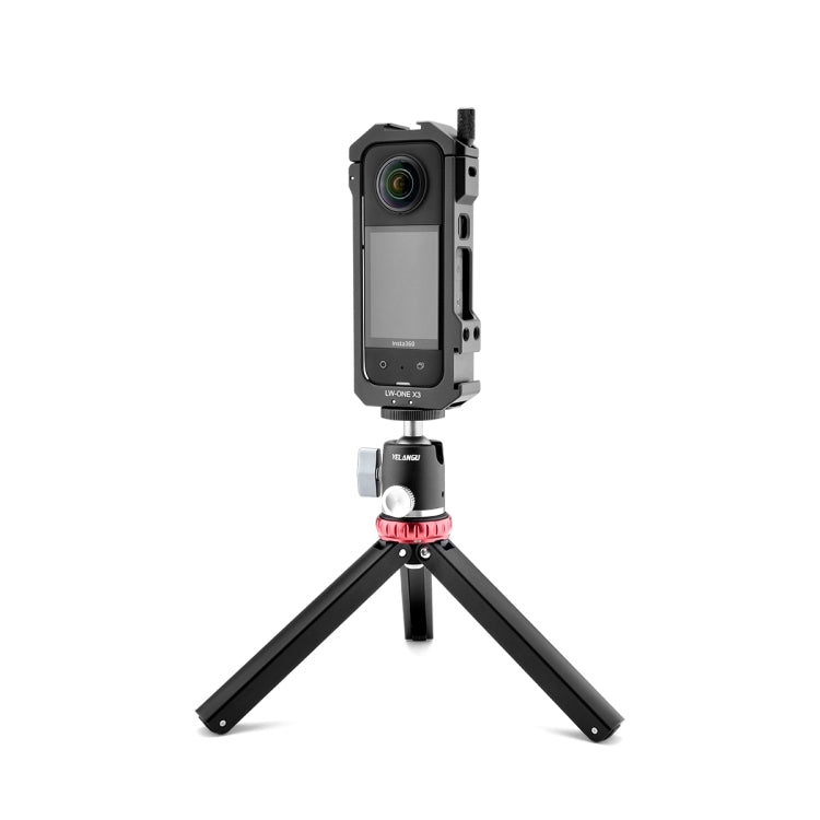 Insta360 X3 YELANGU LW-ONE X3 Metal Cage With T1 Tripod