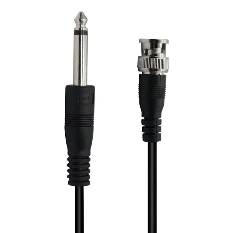 6.35mm Plug to BNC Male Cable, 3m Length