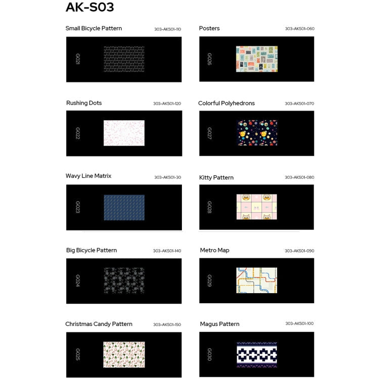 Godox AK-S03 10 in 1 Transparencies Collection Slide Set for Enhanced Photography