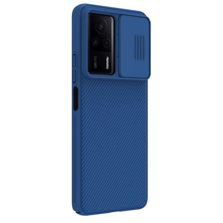NILLKIN Black Mirror Series Camshield PC Phone Case for Xiaomi Redmi K60E (Blue)