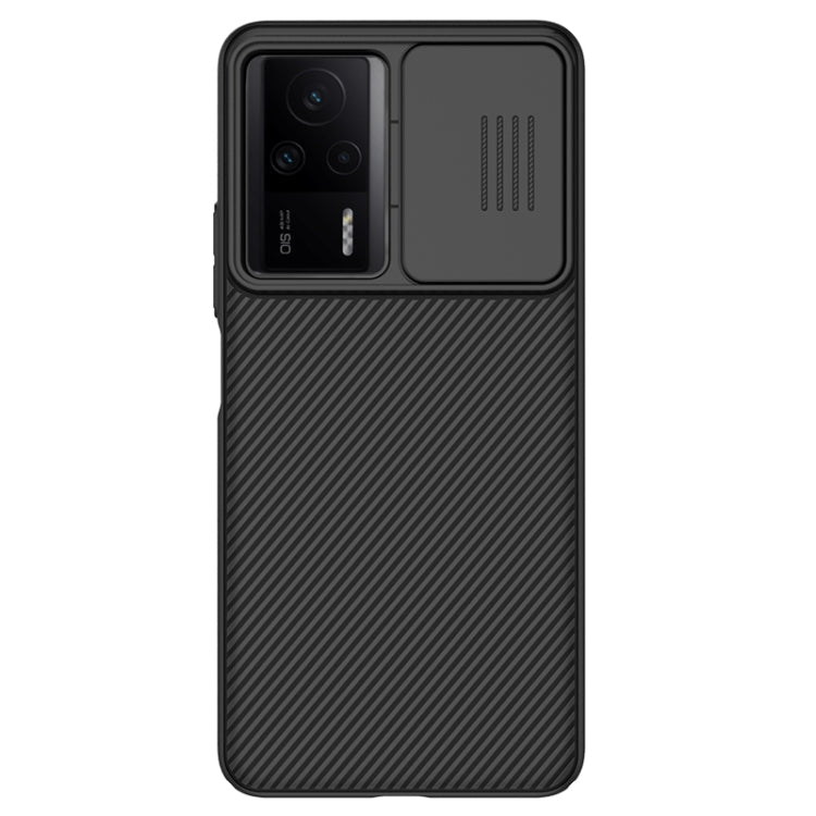 NILLKIN Black Mirror Series Camshield PC Phone Case for Xiaomi Redmi K60E (Black)