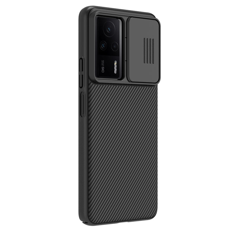 NILLKIN Black Mirror Series Camshield PC Phone Case for Xiaomi Redmi K60E (Black)