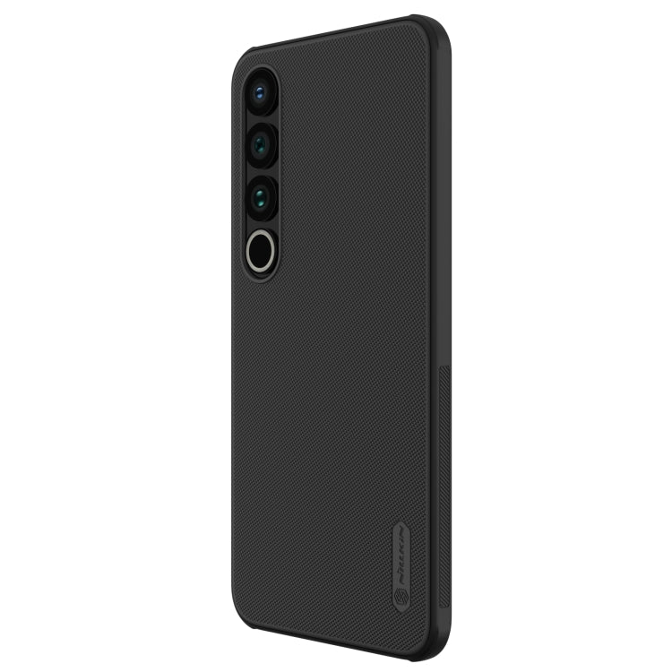 Black NILLKIN Frosted Shield Pro PC + TPU Phone Case for Meizu 20 Pro