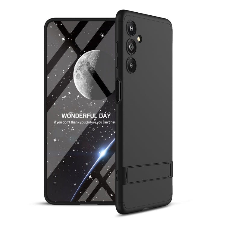 Samsung Galaxy F54 GKK Three Stage Splicing Full Coverage PC Phone Case in Black