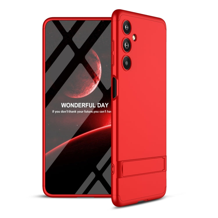 Red GKK Three Stage Splicing Full Coverage PC Phone Case for Samsung Galaxy F54