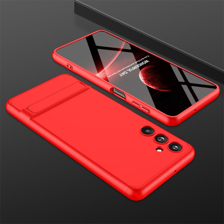 Red GKK Three Stage Splicing Full Coverage PC Phone Case for Samsung Galaxy F54