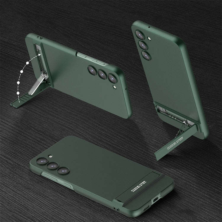 Samsung Galaxy S23+ 5G Ultra Thin Green Phone Case with Stand