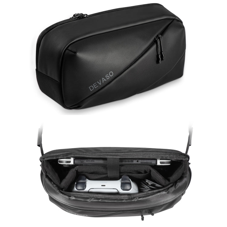 Shoulder Waterproof Drone Bag for DJI OM6 / Mini 3 / Mini 3 Pro / Mini 2 - Black