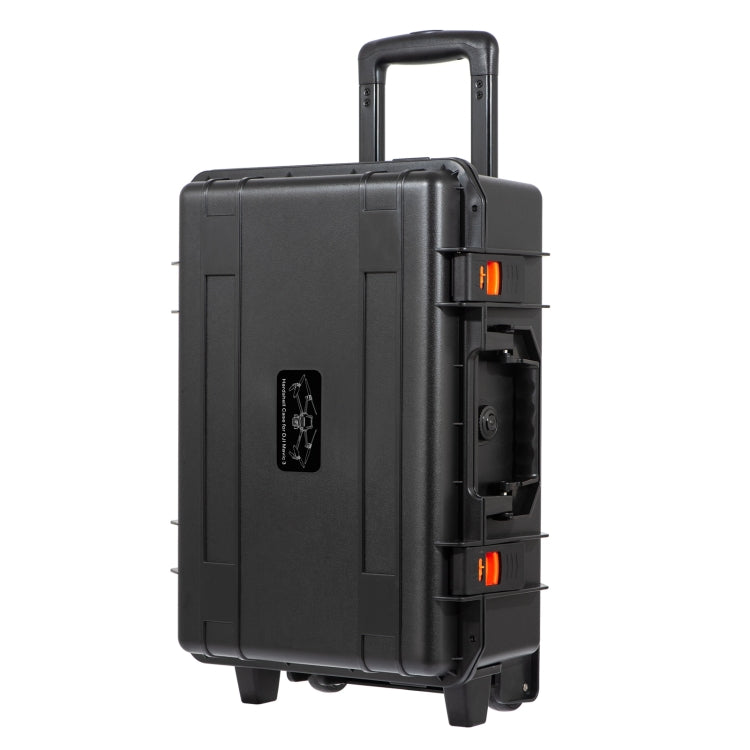 STARTRC ABS Waterproof Shockproof Storage Trolley Suitcase for DJI Mavic 3/Mavic 3 Classic (Black)
