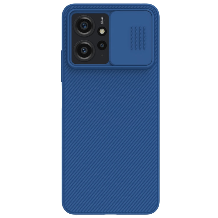 NILLKIN Black Mirror Series Camshield PC Phone Case for Xiaomi Redmi Note 12 4G Global (Blue)