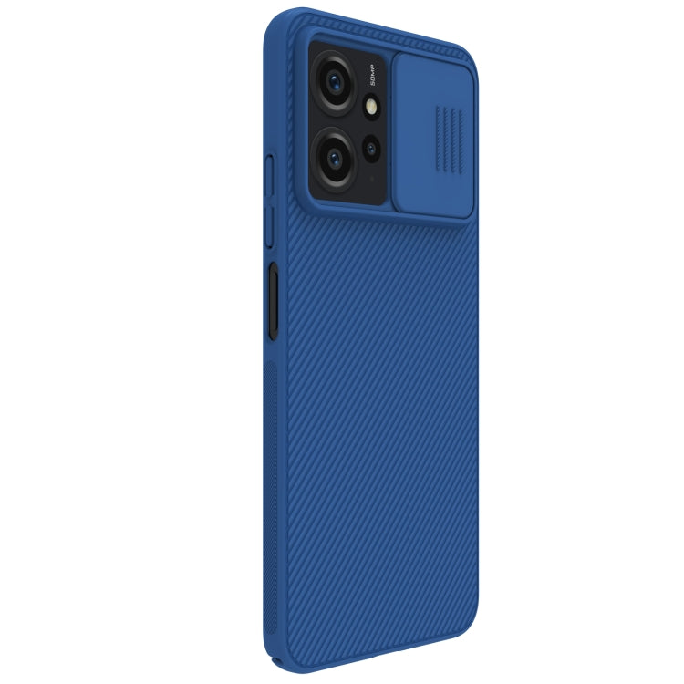 NILLKIN Black Mirror Series Camshield PC Phone Case for Xiaomi Redmi Note 12 4G Global (Blue)