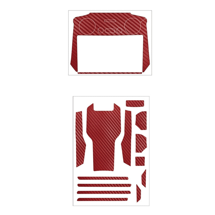 Sunnylife Red Grain Decorative Stickers Set for DJI Mavic 3 Pro / RC Drone Body Remote Control