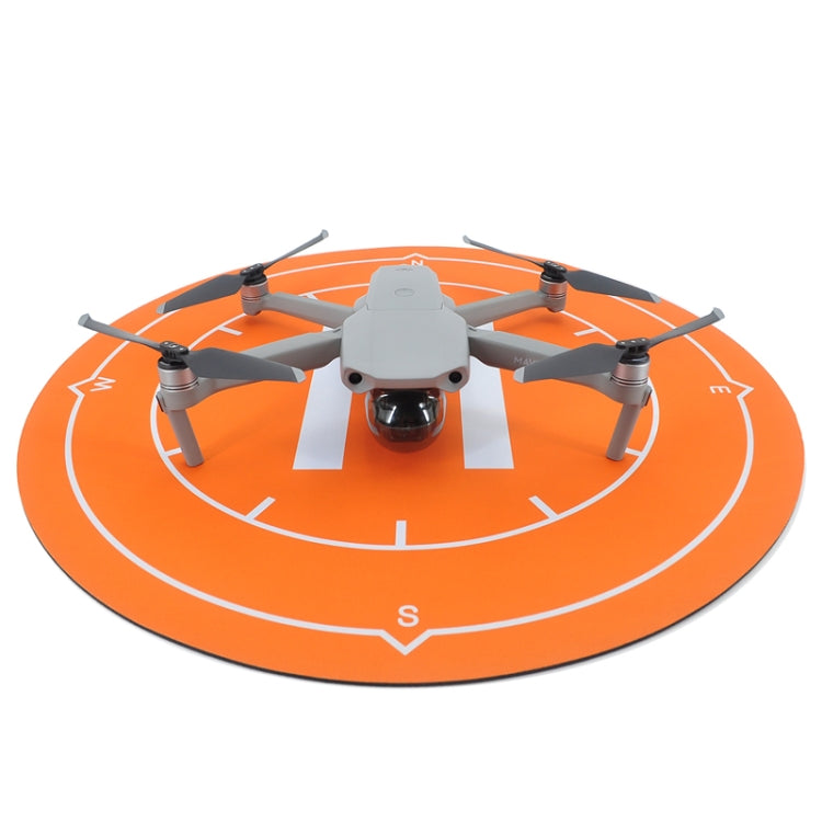 STARTRC RC Drone Quadcopter Portable Parking Apron for DJI Mavic Mini/Air 2/Air 2S, 50cm Diameter, Orange