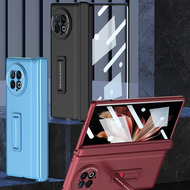 GKK Red Full Coverage Phone Case with Fold Hinge and Stand for vivo X Fold2