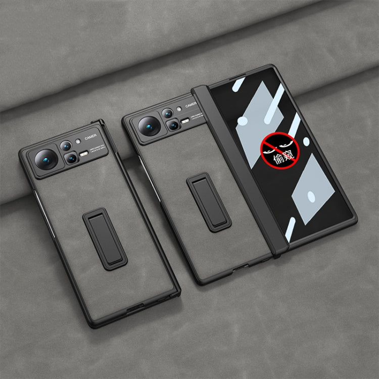 Xiaomi Mix Fold 2 GKK Grey Leather Phone Case with Holder