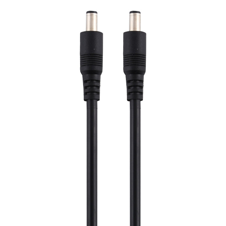 8A DC Power Plug Male to Male Adapter Connector Cable - Black