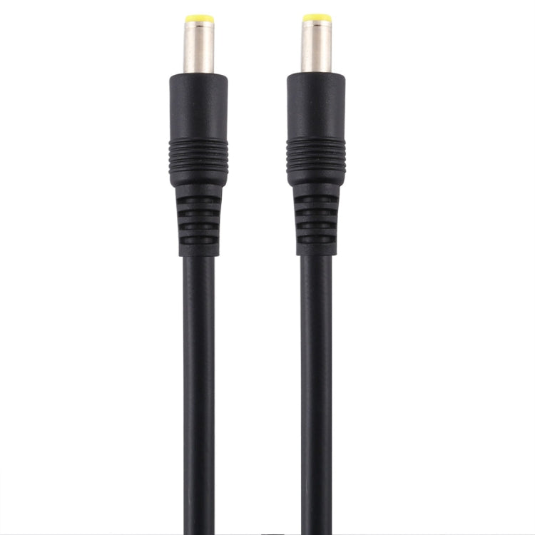 Male to Male DC Power Plug Adapter Cable 5.5 x 2.5mm, 1.5m Length (Black)