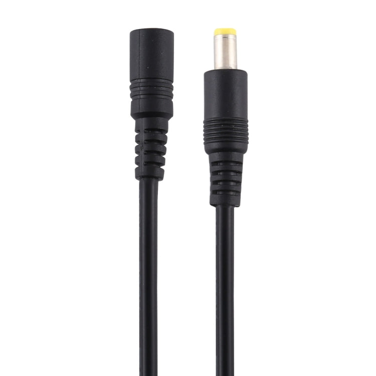 DC Power Extension Cable with Female to Male Connector, 3m Length, Black