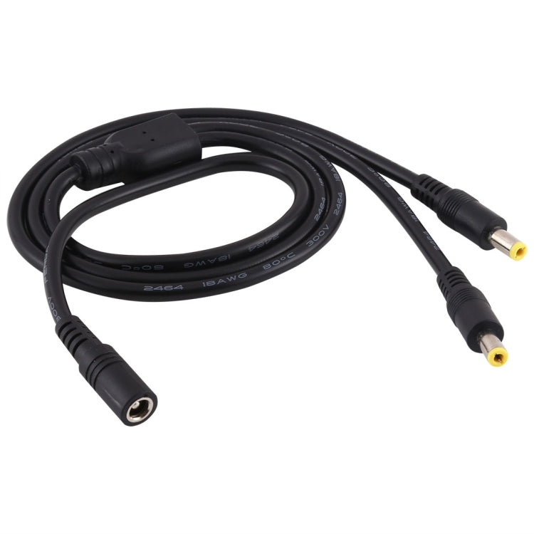 Power up 2 Devices with 1 to 2 Female to Male DC Power Splitter Adapter Cable