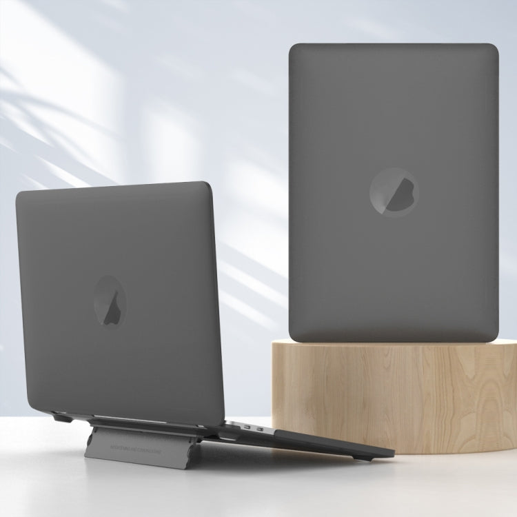 Frosted Translucent Black Protective Case for Macbook Pro 14 A2442/A2779