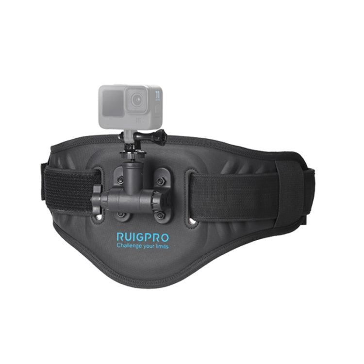 RUIGPRO Waist Belt Mount Strap With Action Cameras Adapter for Hands-Free Outdoor Sports Action