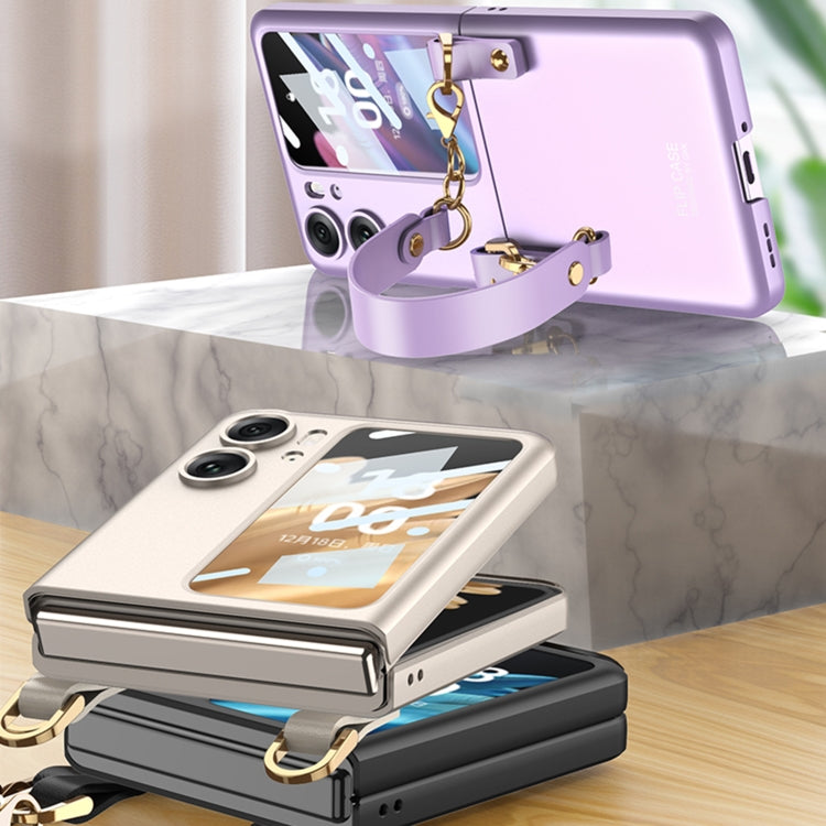 OPPO Find N2 Handbag Phone Case - Ultra-thin Black Integrated GKK Protection