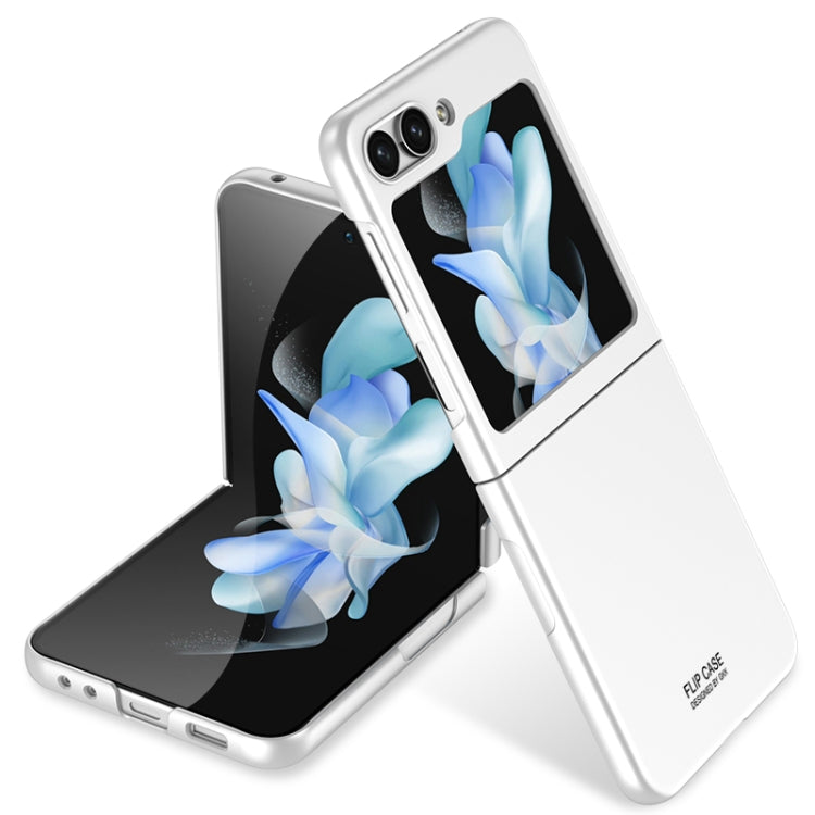 GKK Ultra-thin Full Coverage Phone Case for Samsung Galaxy Z Flip5 - White