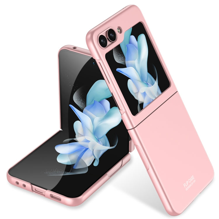 GKK Ultra-thin Full Coverage Phone Case for Samsung Galaxy Z Flip5 G (Pink)