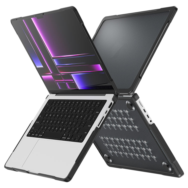 Translucent Black Protective Case for MacBook Pro 14.2 inch 2023 / 2021