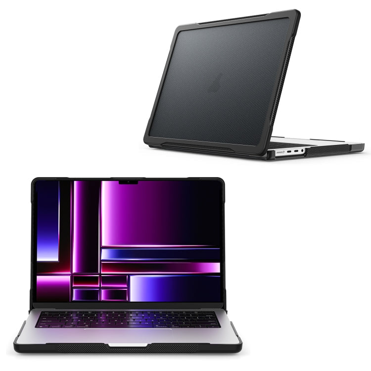 Translucent Black Protective Case for MacBook Pro 14.2 inch 2023 / 2021