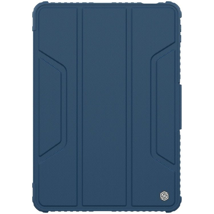 NILLKIN Bumper Pro Camshield Tablet Leather Case for Xiaomi Pad 6/Pad 6 Pro (Blue)