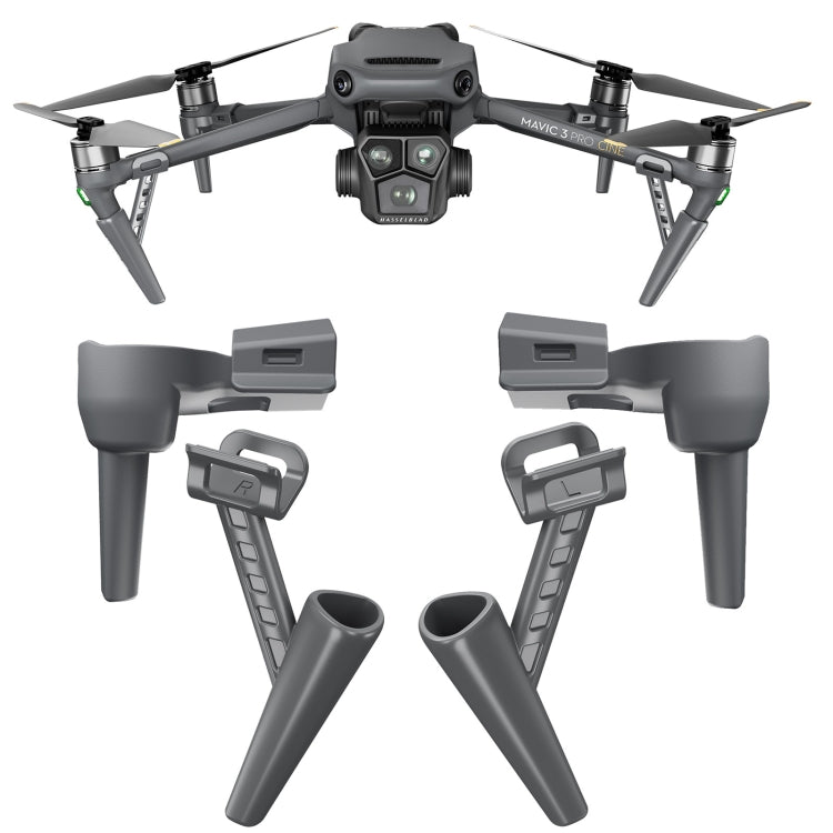 STARTRC Lightweight Anti-fall Landing Gear for DJI Mavic 3 Pro (Grey)