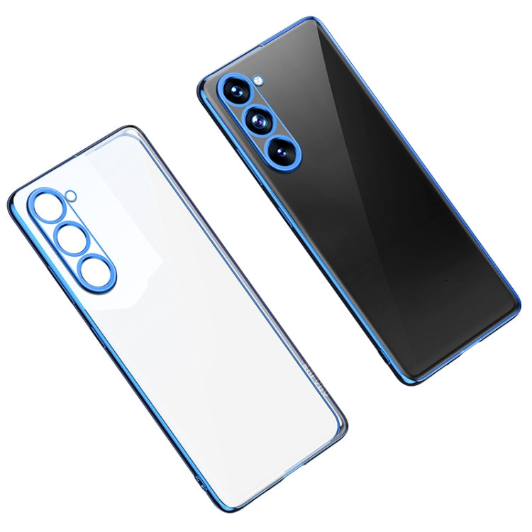 Samsung Galaxy S23+ 5G SULADA Shockproof Transparent Phone Case (Blue)